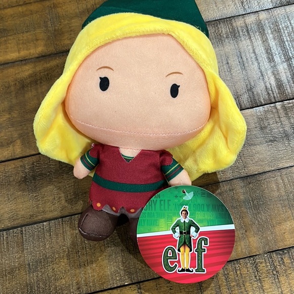 7” Jovie Buddy the Elf Movie Plush Stuffed Doll Warner Bros Toy Factory - Picture 3 of 4